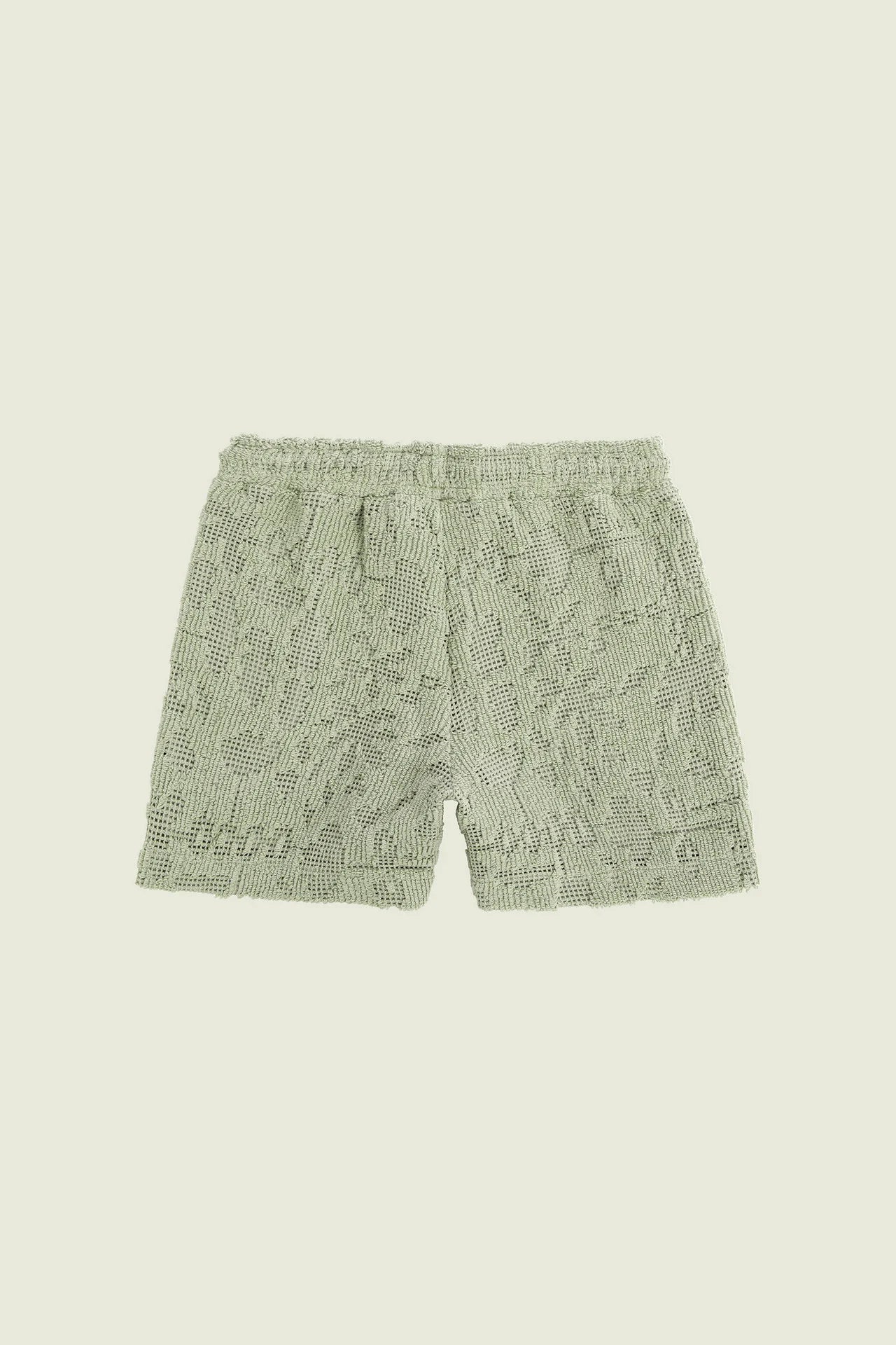 Crochet Shorts - Galbanum