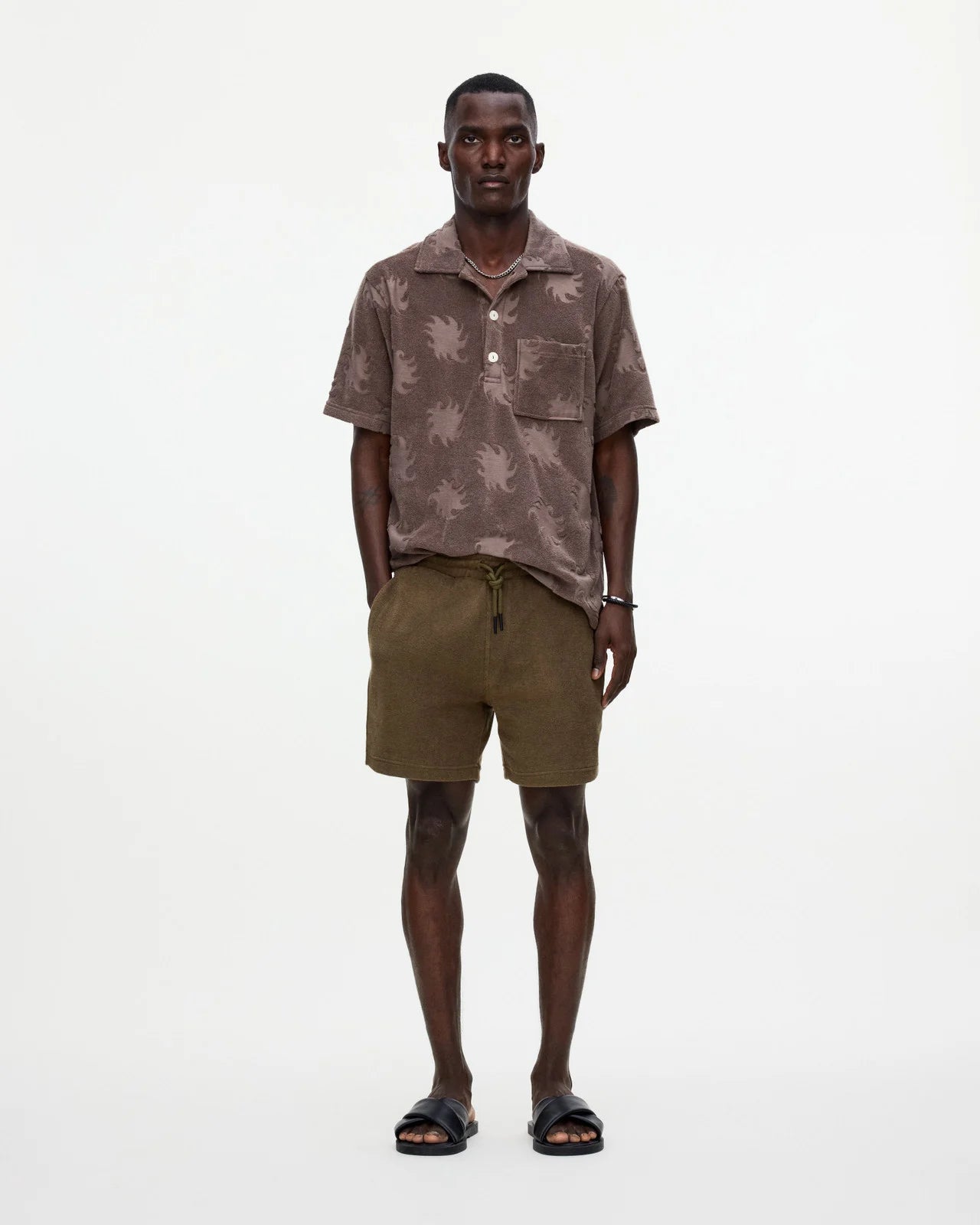 Terry Shorts - Pine