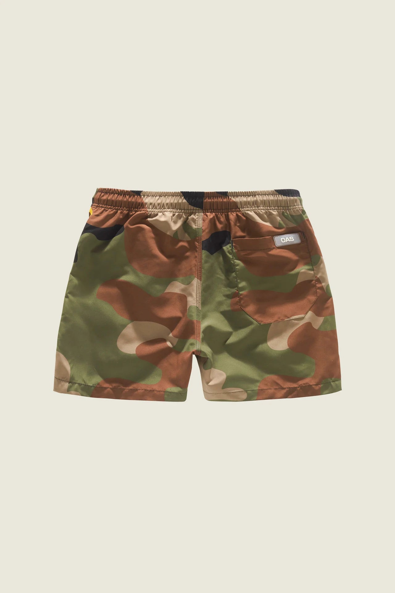 Swim Shorts - Green Camo Zig