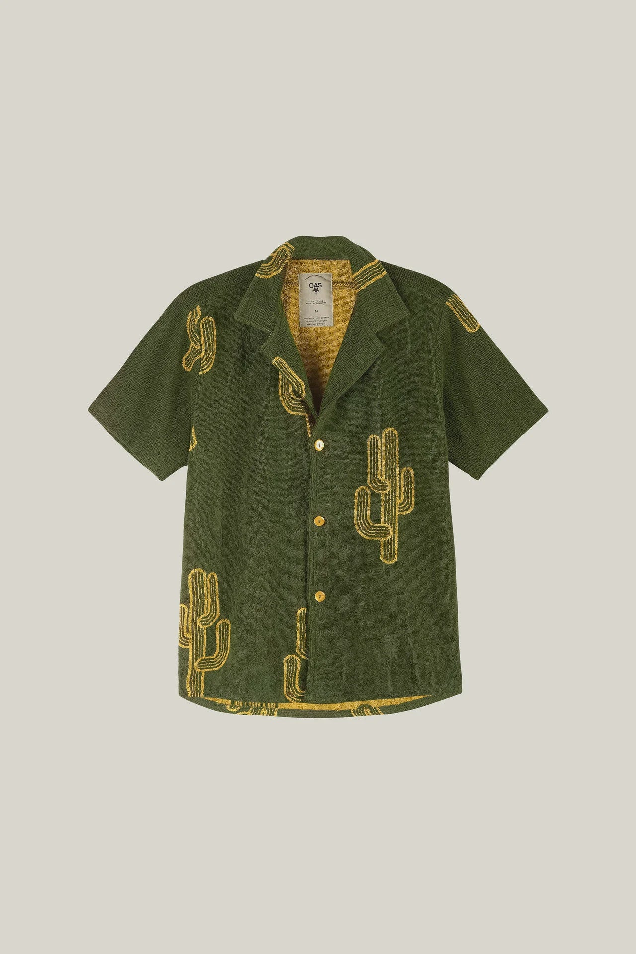 Cuba Terry Shirt - Mezcal