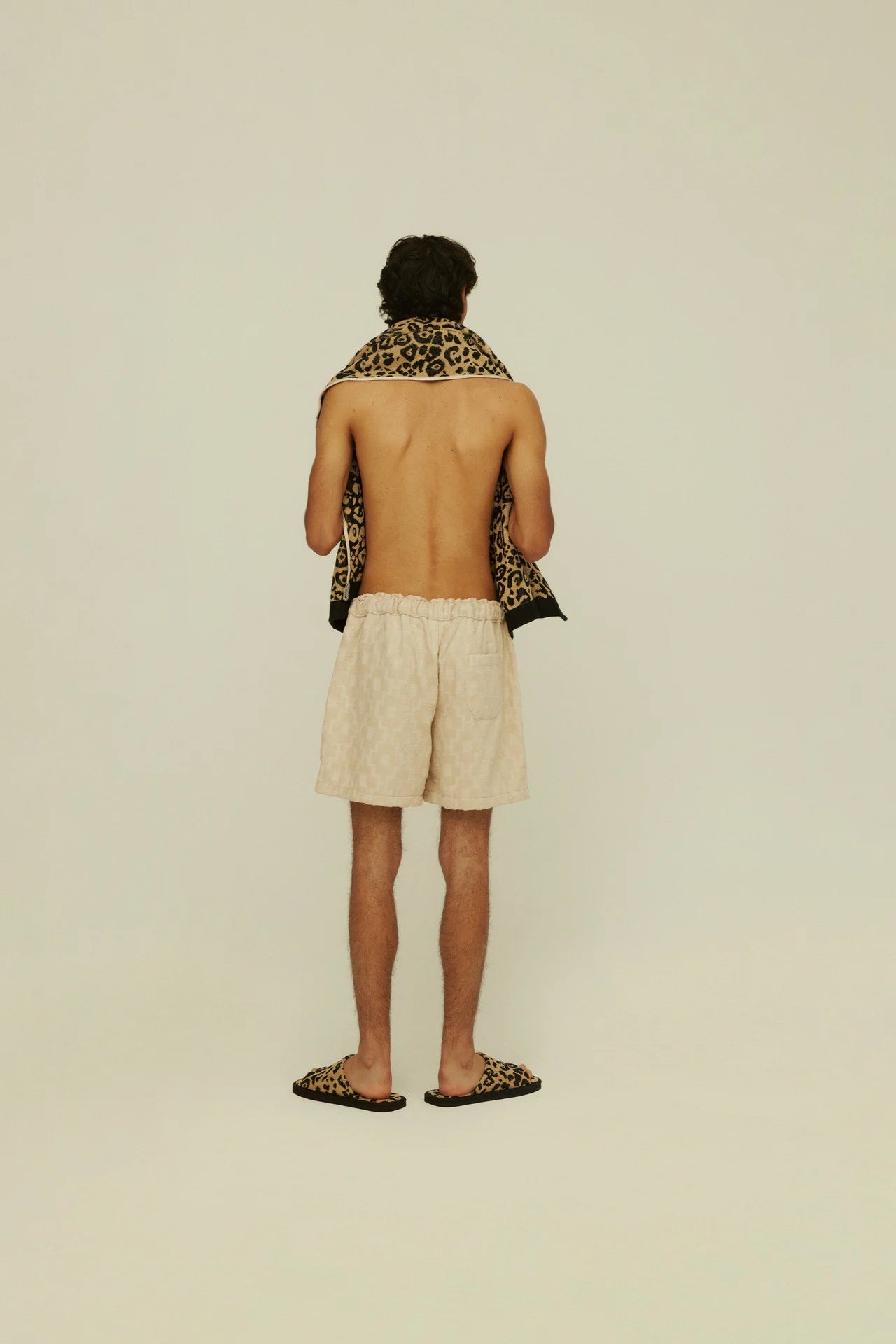 Terry Shorts - Beige Machu