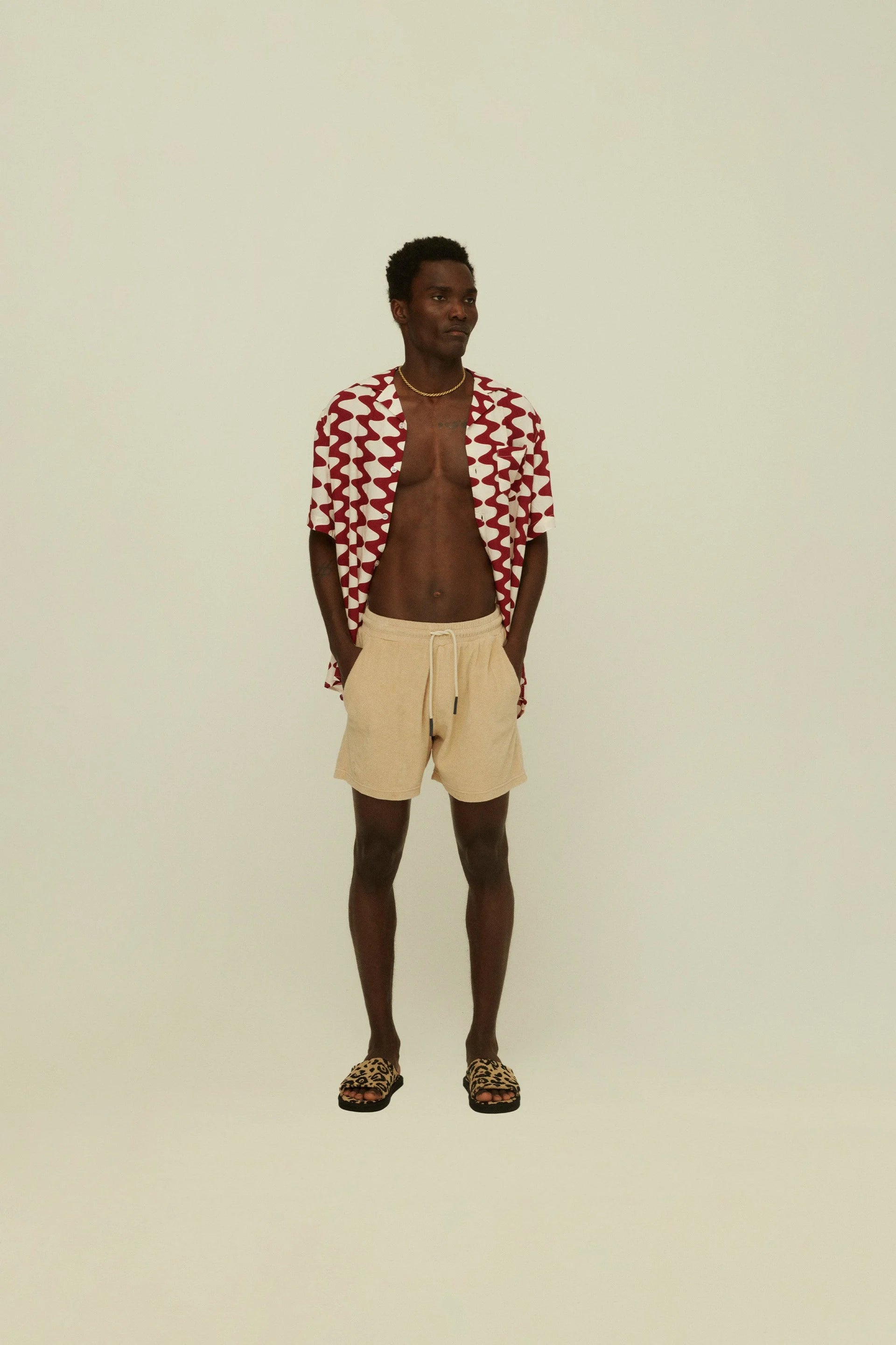 Terry Shorts - Beige