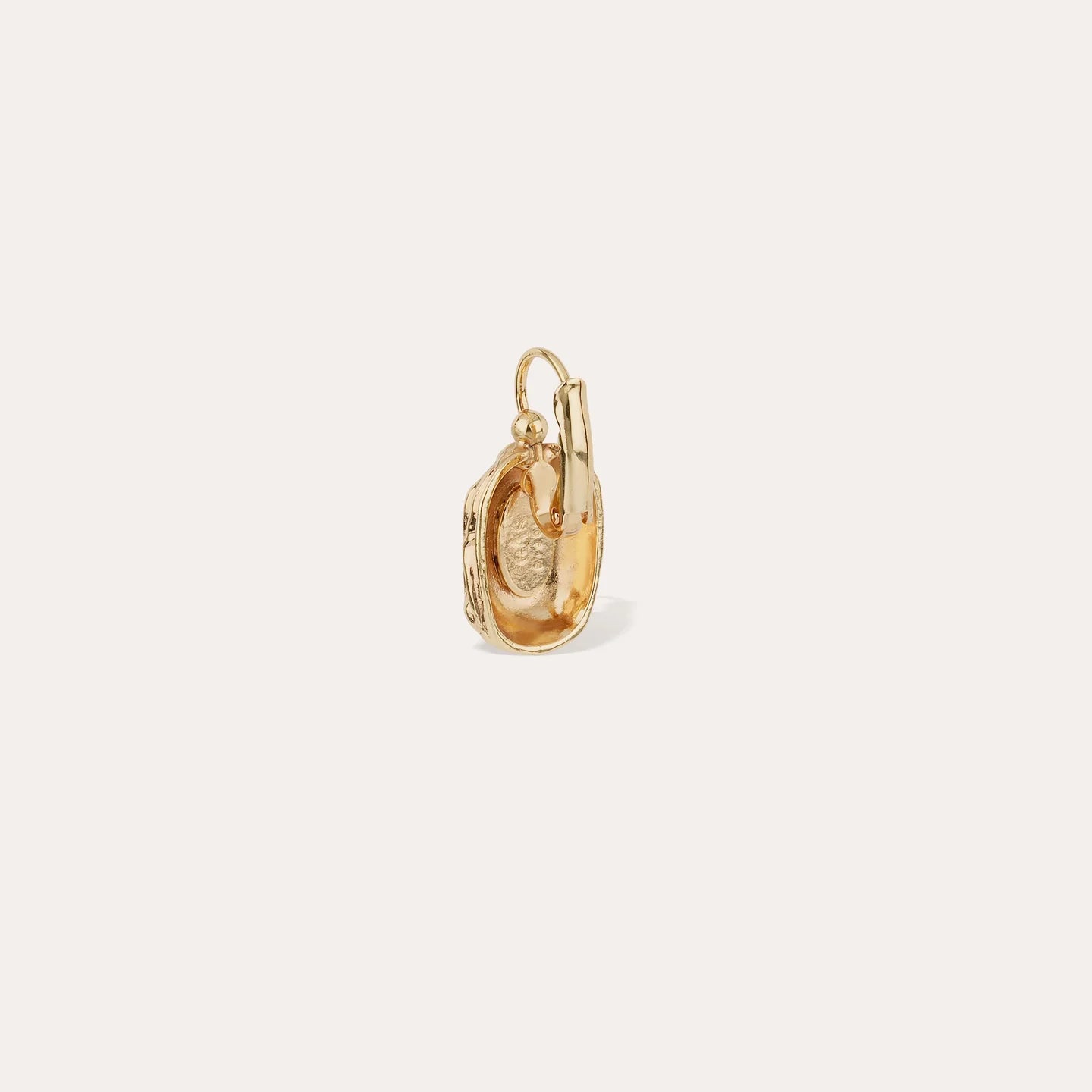 Scarmouche Earrings - Light Stone