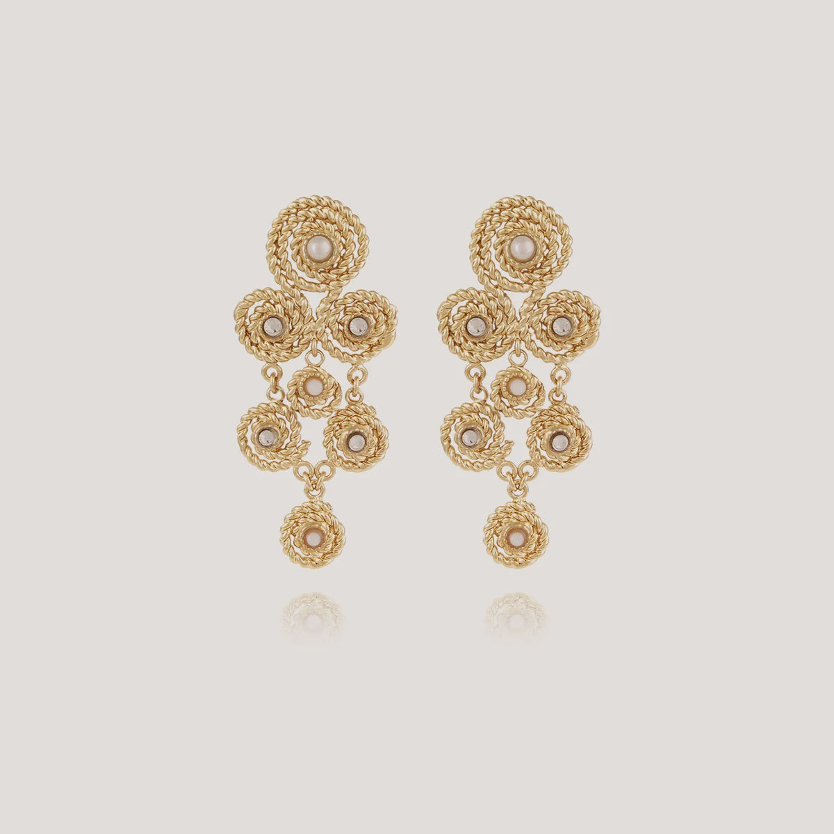 Mistral Earrings - Mother of Pearl