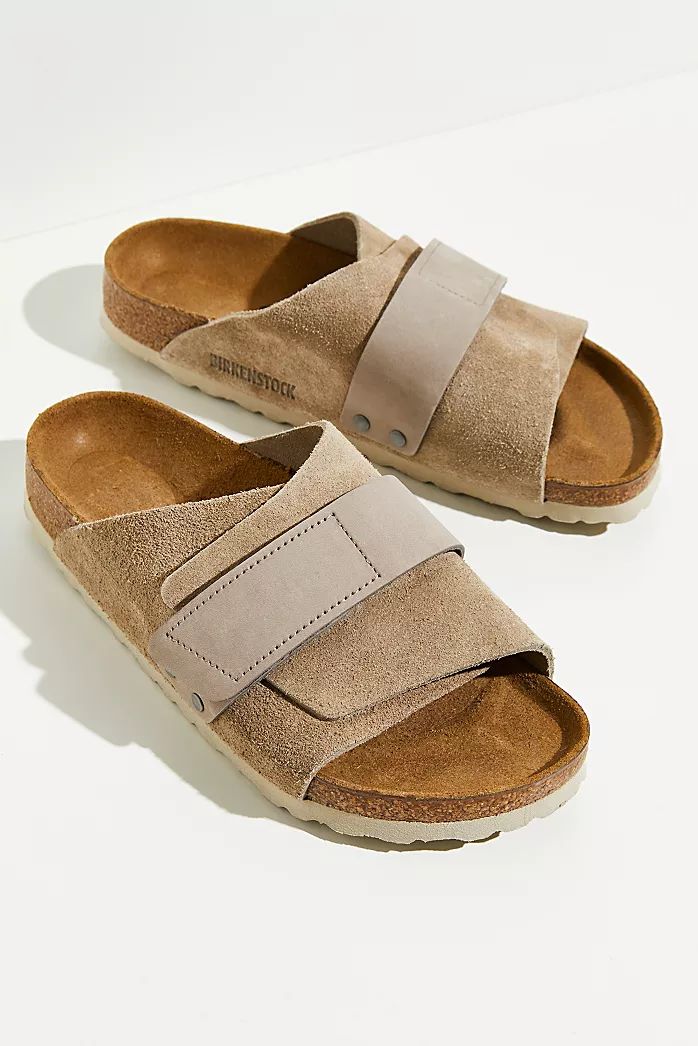 Kyoto Taupe Suede/Nubuck Leather