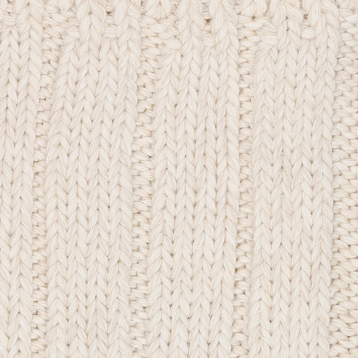 Cotton Twist Socks - Off White