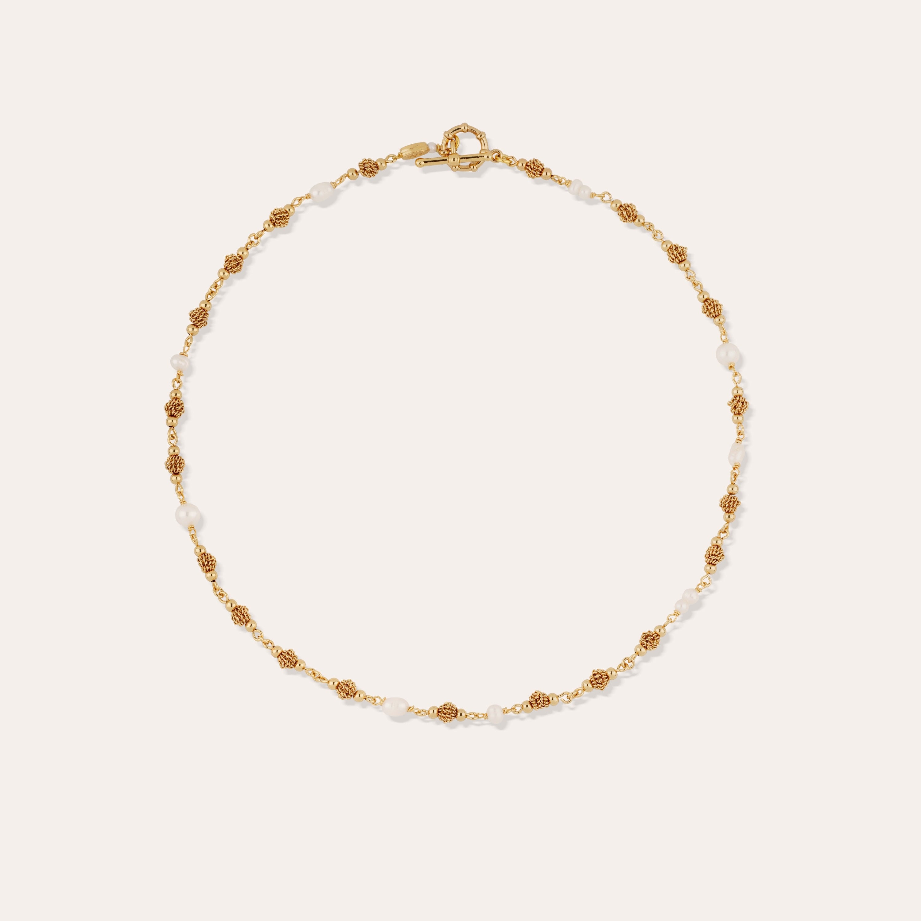 Rosario Necklace - Mother of Pearl