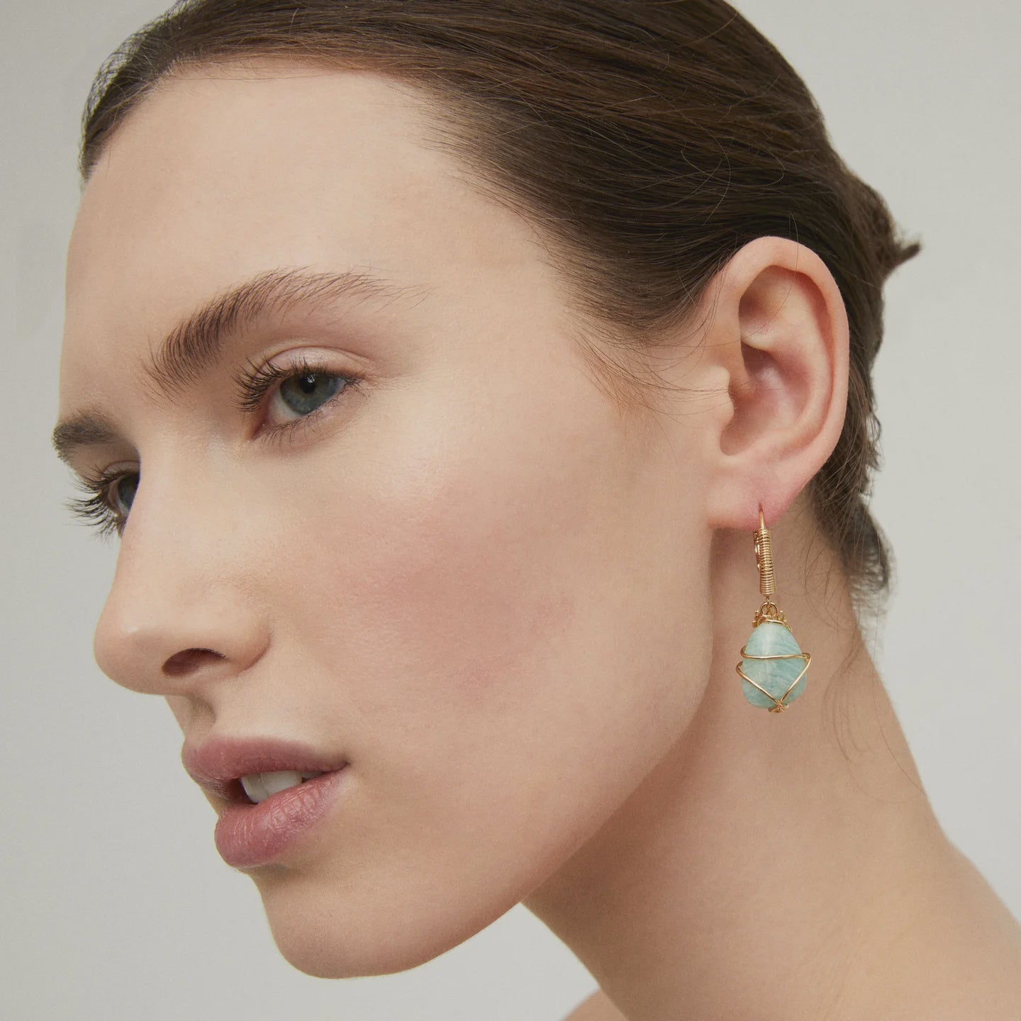 Tao Rainbow Earrings - Amazonite