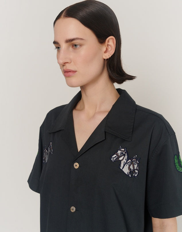 Roll the Dice Embroidered Shirt