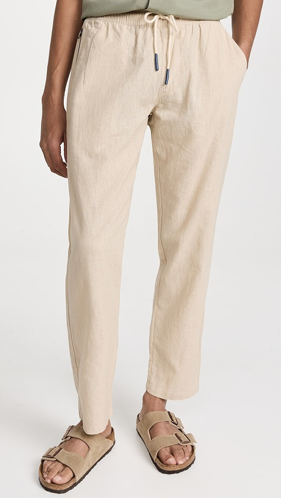 Linen pant - Beige