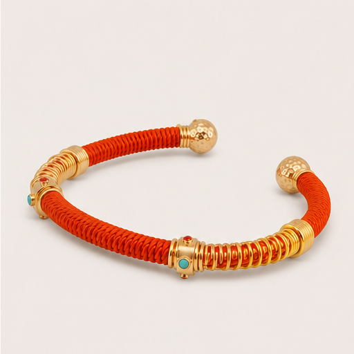 Zanziful Jonc Bracelet - Orange