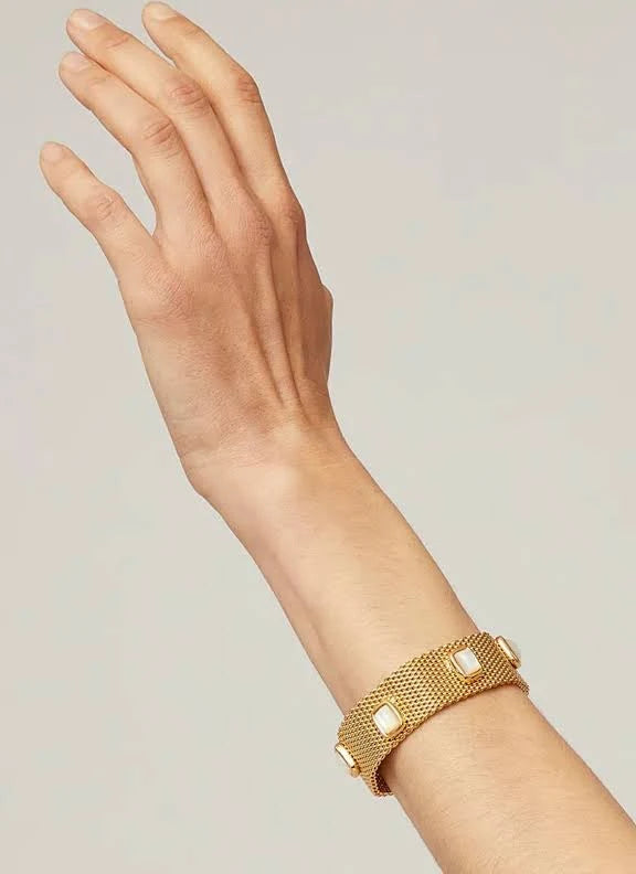 Totem Stones Bracelet - Mother of Pearl