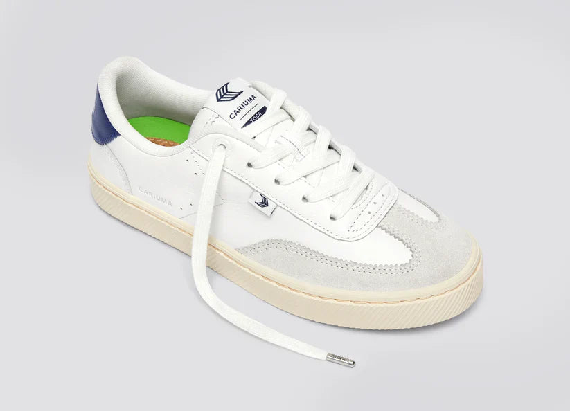 Unisex TOCA Leather & Suede - White / Navy