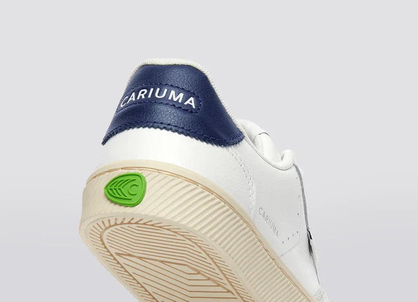 Unisex TOCA Leather & Suede - White / Navy