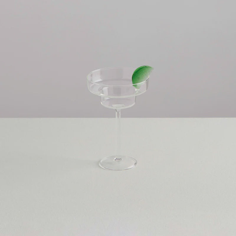Margarita Glass - Clear / Green